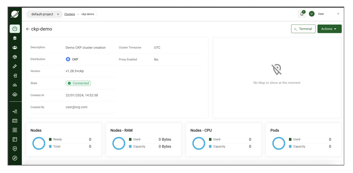 Coredge Kubernetes Platform (CKP)